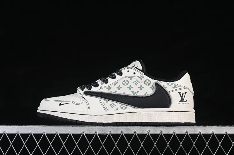 All categories Air Jordan Jordan series basketball shoes Air Jordan 1 Low High-end customized low-top sneakers Travis Scott x Fragment Design x Air Jordan 1 Low OG SP AJ1 Joe 1 meter black inverted low-top cultural casual sneakers HH7518-090